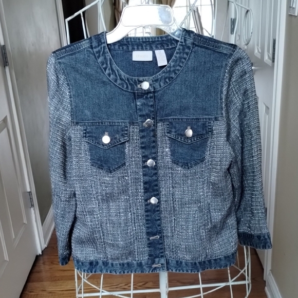 Chico's Jackets & Blazers - Chico's Denim Jacket